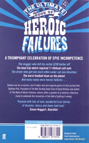 The Ultimate Book of Heroic Failures - Stephen Pile [KSIĄŻKA]
