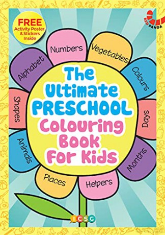 The Ultimate Preschool Colouring Book for Kids - Preeti Vyas [KSIĄŻKA]
