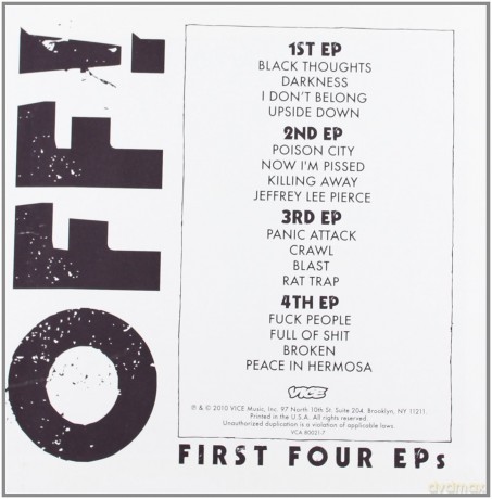 Off!: First Four Eps [4xWINYL]