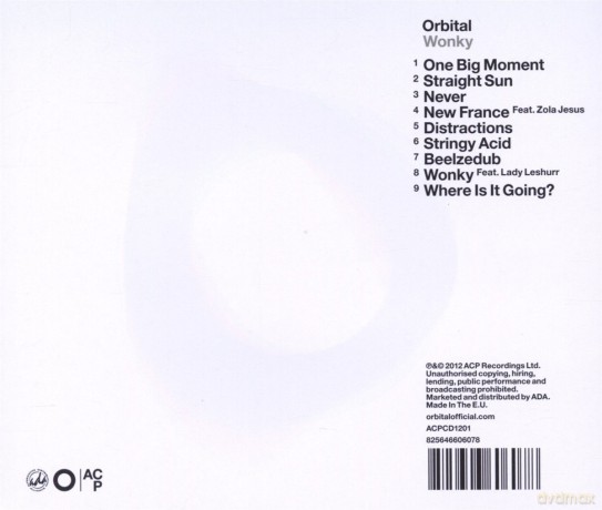 Orbital: Wonky [CD]