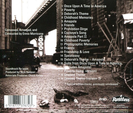 Once Upon A Time In America soundtrack (Dawno Temu W Ameryce) (Ennio Morricone) [CD]