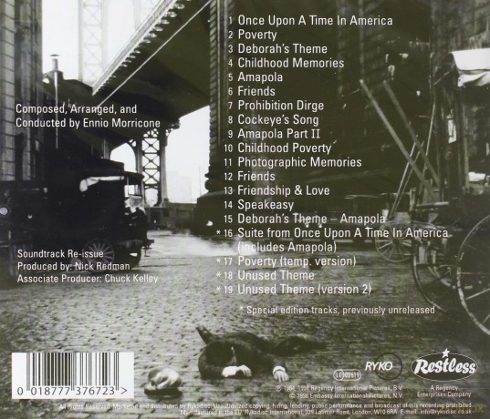 Once Upon A Time In America soundtrack (Dawno Temu W Ameryce) (Ennio Morricone) [CD]