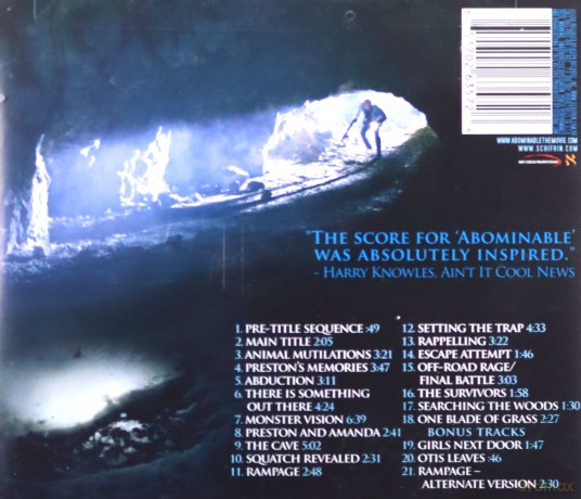Abominable Soundtrack (Potwór) (Lalo Schifrin) [CD]