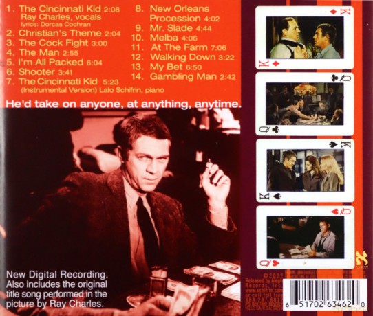 The Cincinnati Kid soundtrack (Lalo Schifrin) [CD]