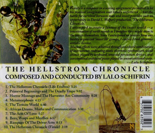 Hellstorm Chronicles soundtrack (Lalo Schifrin) [CD]
