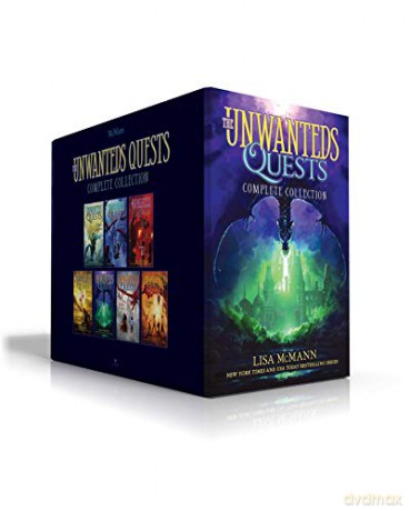 The Unwanteds Quests Complete Collection: Dragon Captives; Dragon Bones; Dragon Ghosts; Dragon Curse; Dragon Fire; Dragon Slayers; Dragon Fury - Lisa McMann [KSIĄŻKA]