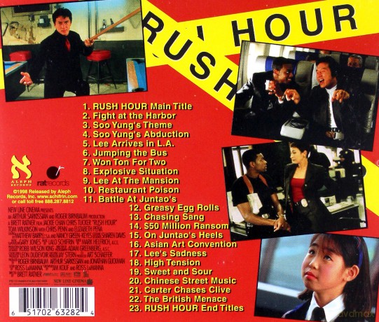 Rush Hour soundtrack (Godziny Szczytu) (Lalo Schifrin) [CD]