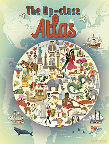 The Up-close Atlas - Paul Rockett [KSIĄŻKA]