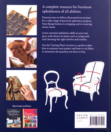 The Upholstery Bible: Complete Step-by-Step Techniques for Professional Results - Cherry Dobson [KSIĄŻKA]