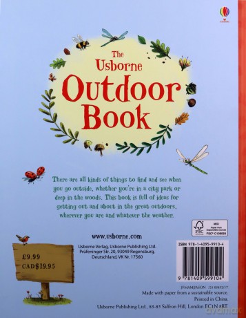 The Usborne Outdoor Book: 1 - Alice James [KSIĄŻKA]