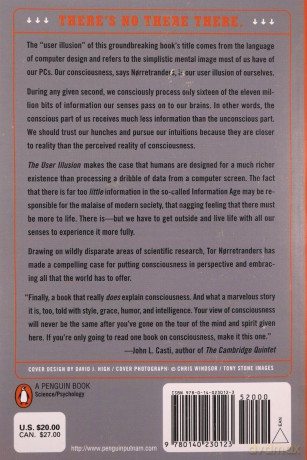 The User Illusion: Cutting Consciousness Down to Size - Tor Norretranders [KSIĄŻKA]