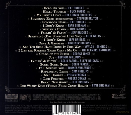 Crazy Heart soundtrack (Szalone Serce) (Deluxe)) [CD]