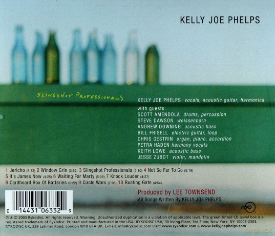 Kelly Joe Phelps: Slingshot Professionals [CD]