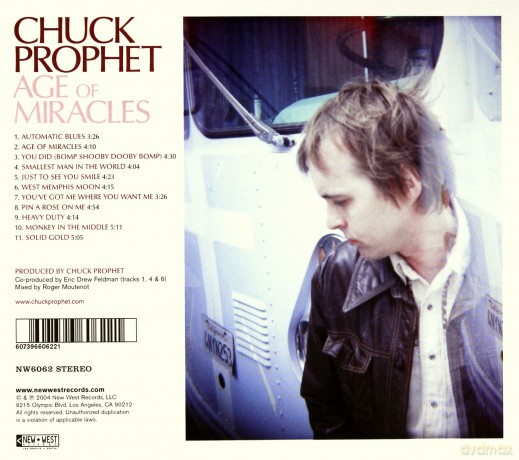 Chuck Prophet: Age Of Miracles (digipack) [CD]