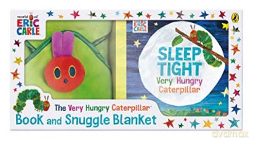 The Very Hungry Caterpillar Book and Snuggle Blanket - Eric Carle [KSIĄŻKA]
