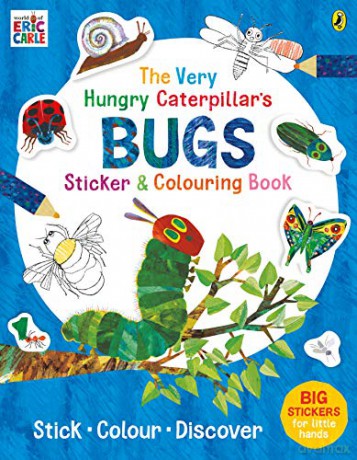 The Very Hungry Caterpillar's Bugs Sticker and Colouring Book - Eric Carle [KSIĄŻKA]