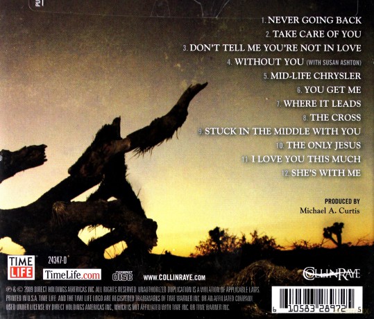 Collin Raye: Never Going Back [CD]