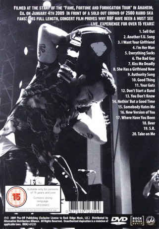Reel Big Fish: Live! In Concert! [DVD]