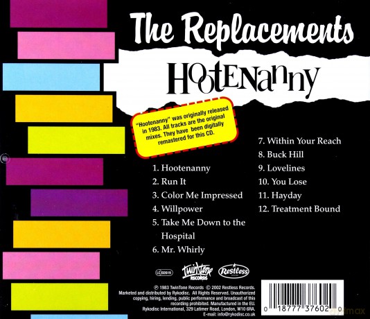 The Replacements: Hootenanny [CD]