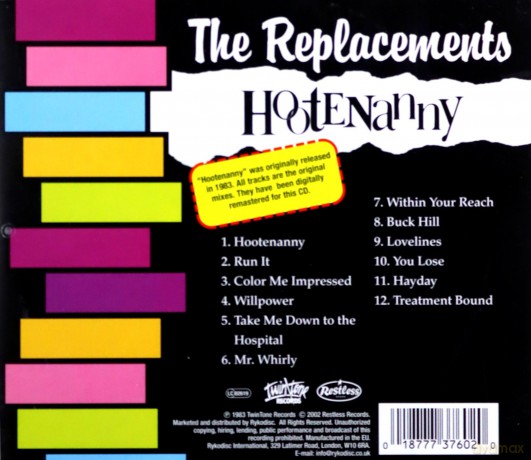 The Replacements: Hootenanny [CD]