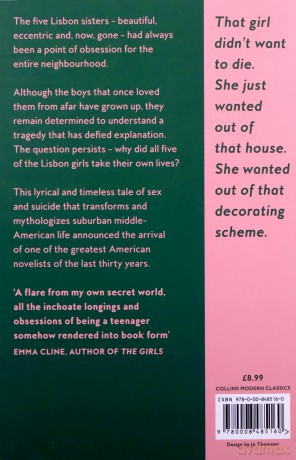 The Virgin Suicides: TikTok made me buy it! (Collins Modern Classics) - Jeffrey Eugenides [KSIĄŻKA]