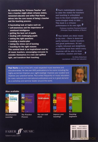 The Virtuoso Teacher (Improve Your Teaching): The Inspirational Guide for Instrumental and Singing Teachers - Paul Harris [KSIĄŻKA]