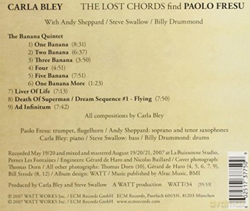 Carla Bley: Lost Chords Find Paolo Fresu [CD]