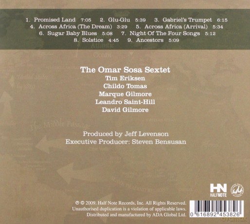 Omar Sosa: Across The Divide-A Tale Of Rh [CD]