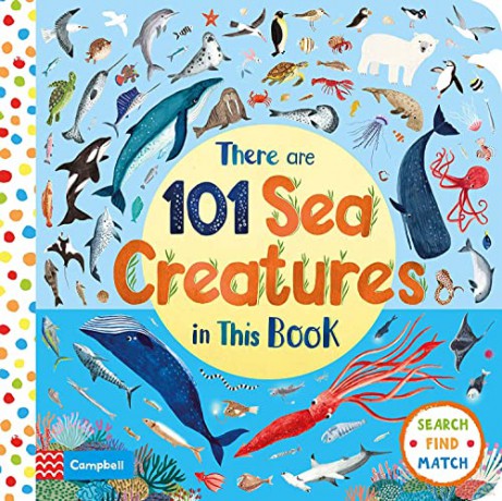 There Are 101 Sea Creatures in This Book (There Are 101, 2) - Campbell Books [KSIĄŻKA]