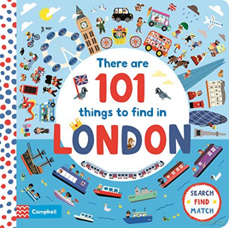 There Are 101 Things to Find in London - Campbell Books [KSIĄŻKA]