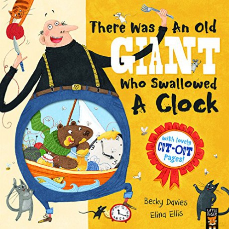 There Was an Old Giant Who Swallowed a Clock - Becky Davies [KSIĄŻKA]