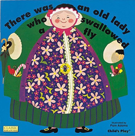There Was an Old Lady Who Swallowed a Fly - pam-adams [KSIĄŻKA]