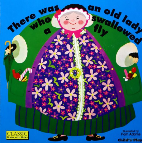 There Was an Old Lady Who Swallowed a Fly - pam-adams [KSIĄŻKA]