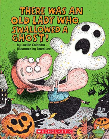 There Was an Old Lady Who Swallowed a Ghost!: A Board Book (There Was an Old Lady [Colandro]) - Lucille Colandro [KSIĄŻKA]