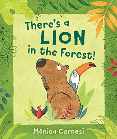 There's a Lion in the Forest! - Carnesi [KSIĄŻKA]