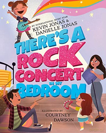 There's a Rock Concert in My Bedroom - Jonas [KSIĄŻKA]