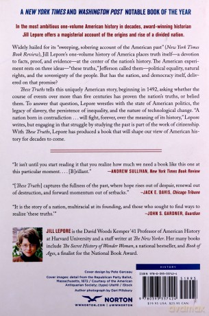 These Truths: A History of the United States - Jill Lepore [KSIĄŻKA]