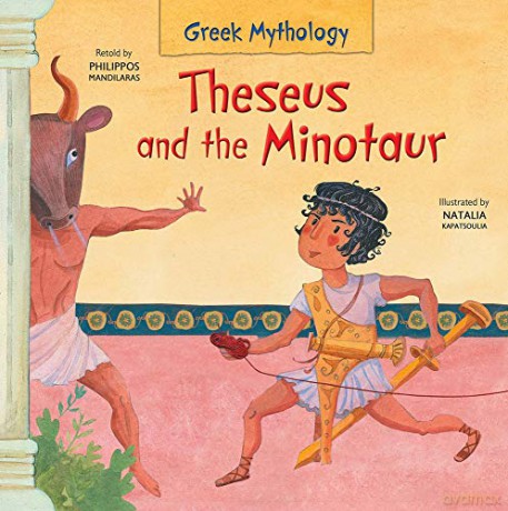 Theseus and the Minotaur (Greek Mythology) - Philippos Mandilaras [KSIĄŻKA]