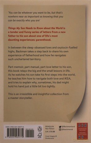 Things My Son Needs to Know About The World: Fredrik Backman - Fredrik Backman [KSIĄŻKA]