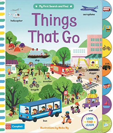 Things That Go (My First Search and Find, 2) - Neiko Ng [KSIĄŻKA]