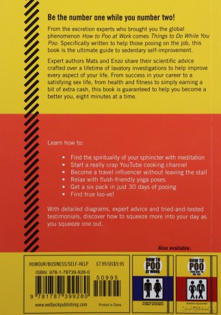 Things to Do While You Poo: From the Bestselling Authors of 'How to Poo at Work' - Mats and Enzo [KSIĄŻKA]