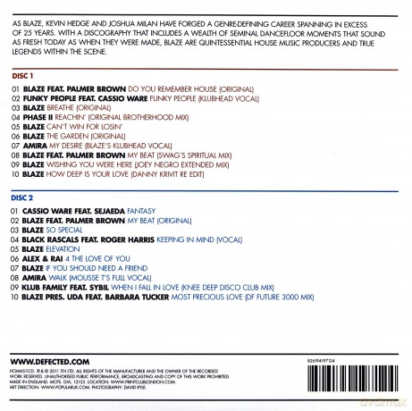 House Masters-Blaze [2CD]