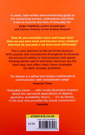 Thinking Better: The Art of the Shortcut - Marcus du Sautoy [KSIĄŻKA]