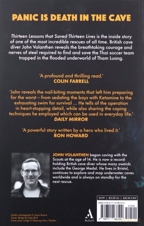 Thirteen Lessons that Saved Thirteen Lives: The Inside Story of the Thai Cave Rescue - John Volanthen [KSIĄŻKA]