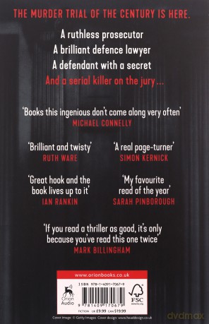 Thirteen: The serial killer isn't on trial. He's on the jury (Eddie Flynn Series) - Steve Cavanagh [KSIĄŻKA]