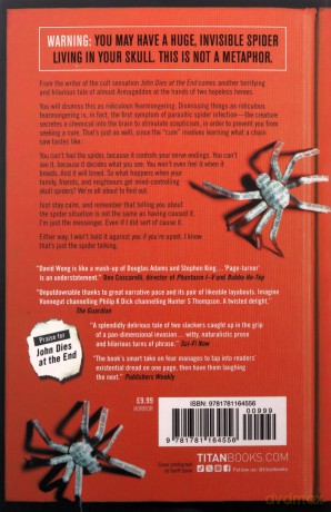 This Book Is Full Of Spiders: Seriously Dude Dont Touch It - David Wong [KSIĄŻKA]