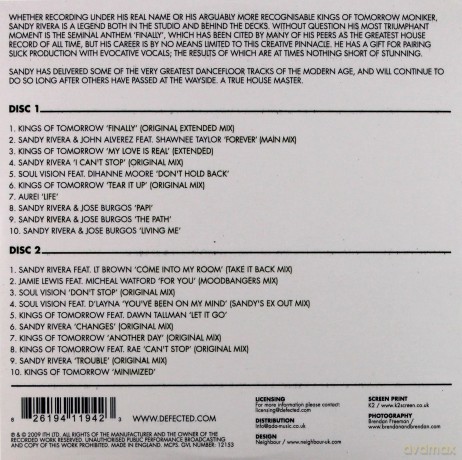 Sandy Rivera-House Masters [2CD]