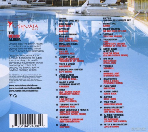 Ushuaia Ibiza-The Beach Album [2CD]