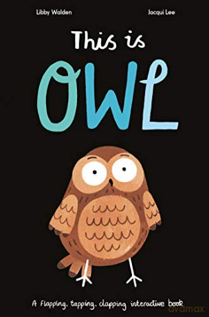 This is Owl: A flapping, tapping, clapping interactive book - Libby Walden [KSIĄŻKA]