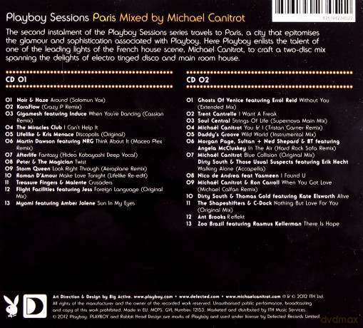 Michael Canitrot(Mixed By): Playboy Sessions-Paris [2CD]
